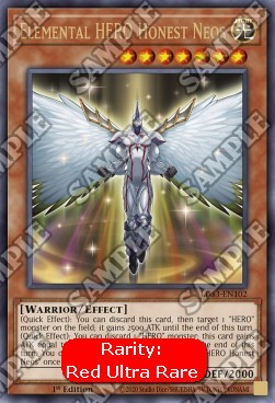 Elemental HERO Honest Neos (V.2 - Ultra Rare)⁣ - Legendary Duelists: Season 3⁣ (Ultra Rare)⁣ [102]