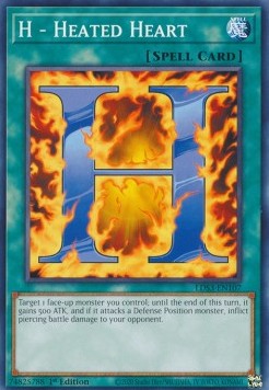 H - Heated Heart⁣ - Legendary Duelists: Season 3⁣ (Common)⁣ [107]