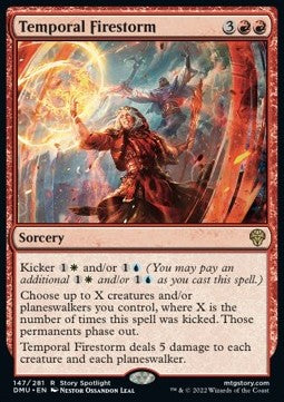Temporal Firestorm⁣ - Dominaria United⁣ (Rare)⁣ [147]