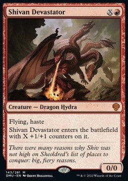 Shivan Devastator⁣ - Dominaria United⁣ (Mythic)⁣ [143]