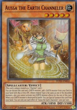 Aussa the Earth Channeler (V.1 - Ultra Rare)⁣ - Power of the Elements⁣ (Ultra Rare)⁣ [032]