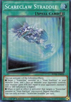 Scareclaw Straddle⁣ - Power of the Elements⁣ (Super Rare)⁣ [059]