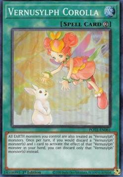 Vernusylph Corolla⁣ - Power of the Elements⁣ (Super Rare)⁣ [061]