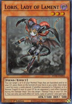 Loris, Lady of Lament⁣ - Power of the Elements⁣ (Super Rare)⁣ [092]