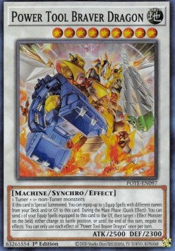 Power Tool Braver Dragon⁣ - Power of the Elements⁣ (Super Rare)⁣ [097]