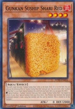Gunkan Suship Shari Red⁣ - Power of the Elements⁣ (Common)⁣ [026]