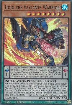 Hojo the Vaylantz Warrior⁣ - Tactical Masters⁣ (Super Rare)⁣ [004]