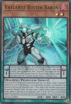 Vaylantz Buster Baron⁣ - Tactical Masters⁣ (Super Rare)⁣ [005]