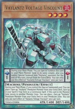 Vaylantz Voltage Viscount⁣ - Tactical Masters⁣ (Rare)⁣ [006]