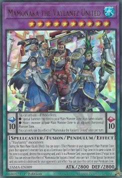 Mamonaka the Vaylantz United (V.1 - Ultra Rare)⁣ - Tactical Masters⁣ (Ultra Rare)⁣ [009]