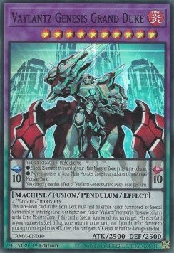 Vaylantz Genesis Grand Duke⁣ - Tactical Masters⁣ (Super Rare)⁣ [010]