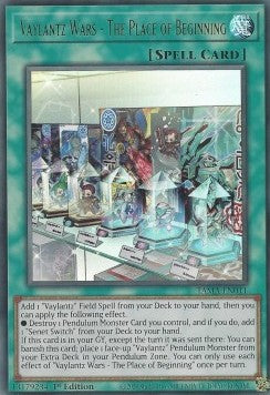 Vaylantz Wars - The Place of Beginning (V.1 - Ultra Rare)⁣ - Tactical Masters⁣ (Ultra Rare)⁣ [011]