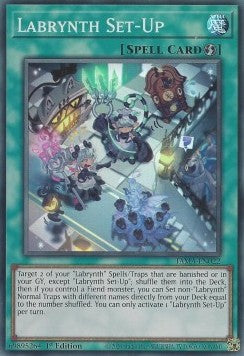 Labrynth Set-Up⁣ - Tactical Masters⁣ (Super Rare)⁣ [022]