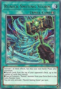 Runick Smiting Storm⁣ - Tactical Masters⁣ (Rare)⁣ [036]