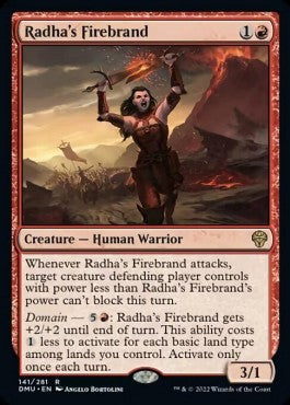 Radha's Firebrand⁣ - Dominaria United⁣ (Rare)⁣ [141]
