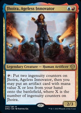Jhoira, Ageless Innovator⁣ - Dominaria United⁣ (Rare)⁣ [202]