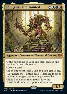 Sol'Kanar the Tainted⁣ - Dominaria United⁣ (Mythic)⁣ [219]