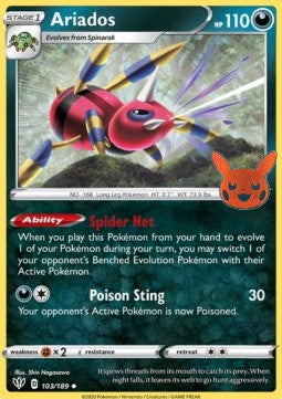 Ariados⁣ - Trick or Trade⁣ (Promo)⁣ [DAA 103]