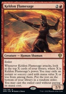 Keldon Flamesage⁣ - Dominaria United⁣ (Rare)⁣ [135]