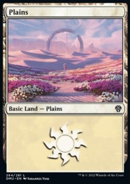 Plains (V.3)⁣ - Dominaria United⁣ (Land)⁣ [264]