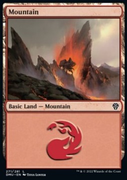 Mountain (V.1)⁣ - Dominaria United⁣ (Land)⁣ [271]