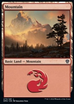 Mountain (V.3)⁣ - Dominaria United⁣ (Land)⁣ [273]