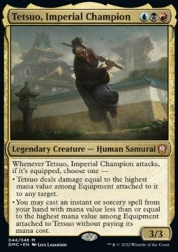 Tetsuo, Imperial Champion⁣ - Commander: Dominaria United⁣ (Mythic)⁣ [44]