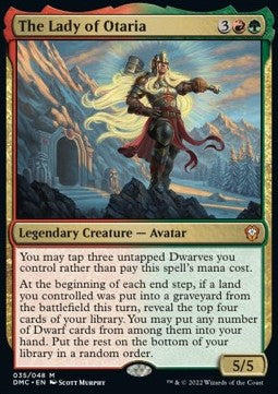 The Lady of Otaria⁣ - Commander: Dominaria United⁣ (Mythic)⁣ [35]