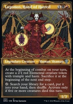 Lagomos, Hand of Hatred (V.1)⁣ - Dominaria United: Extras⁣ (Uncommon)⁣ [304]