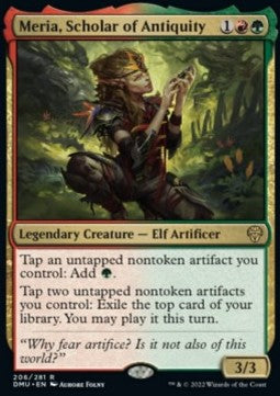 Meria, Scholar of Antiquity⁣ - Dominaria United⁣ (Rare)⁣ [206]