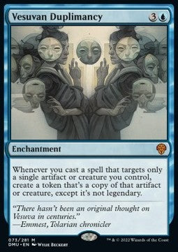 Vesuvan Duplimancy⁣ - Dominaria United⁣ (Mythic)⁣ [73]