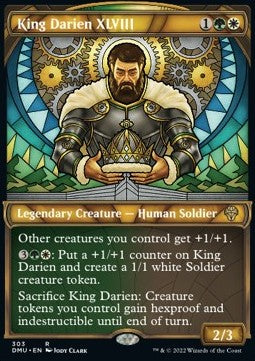 King Darien XLVIII (V.1)⁣ - Dominaria United: Extras⁣ (Rare)⁣ [303]