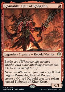 Rosnakht, Heir of Rohgahh⁣ - Commander: Dominaria United⁣ (Rare)⁣ [25]