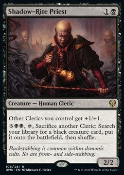 Shadow-Rite Priest⁣ - Dominaria United⁣ (Rare)⁣ [106]
