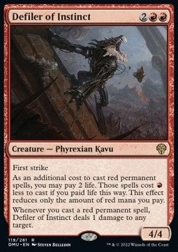 Defiler of Instinct⁣ - Dominaria United⁣ (Rare)⁣ [119]