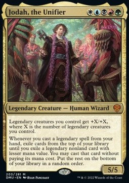 Jodah, the Unifier⁣ - Dominaria United⁣ (Mythic)⁣ [203]