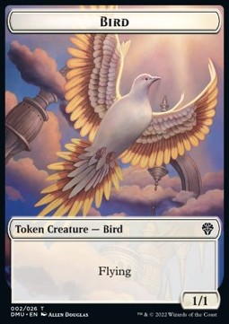 Bird Token (White 1/1)⁣ - Dominaria United: Extras⁣ (Token)⁣ [T02]