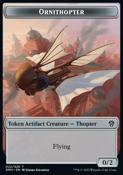 Ornithopter Token (Colorless 0/2)⁣ - Dominaria United: Extras⁣ (Token)⁣ [T22]