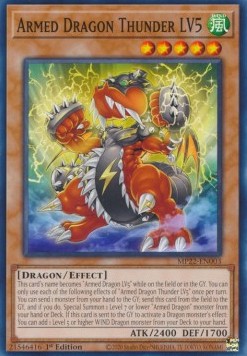 Armed Dragon Thunder LV5⁣ - 2022 Tin of the Pharaoh's Gods⁣ (Common)⁣ [003]
