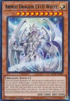 Armed Dragon LV10 White⁣ - 2022 Tin of the Pharaoh's Gods⁣ (Rare)⁣ [005]