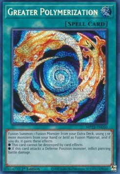 Greater Polymerization⁣ - 2022 Tin of the Pharaoh's Gods⁣ (Secret Rare)⁣ [050]