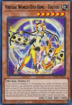 Virtual World Oto-Hime - Toutou⁣ - 2022 Tin of the Pharaoh's Gods⁣ (Rare)⁣ [055]