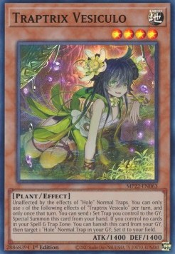 Traptrix Vesiculo⁣ - 2022 Tin of the Pharaoh's Gods⁣ (Super Rare)⁣ [063]