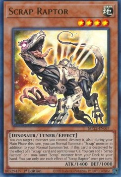 Scrap Raptor⁣ - 2022 Tin of the Pharaoh's Gods⁣ (Ultra Rare)⁣ [067]