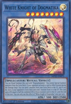 White Knight of Dogmatika⁣ - 2022 Tin of the Pharaoh's Gods⁣ (Super Rare)⁣ [075]