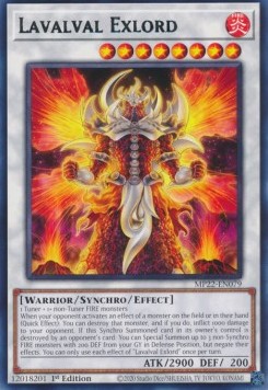 Lavalval Exlord⁣ - 2022 Tin of the Pharaoh's Gods⁣ (Rare)⁣ [079]