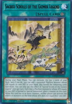 Sacred Scrolls of the Gizmek Legend⁣ - 2022 Tin of the Pharaoh's Gods⁣ (Rare)⁣ [160]