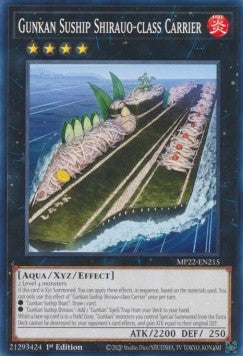 Gunkan Suship Shirauo-class Carrier⁣ - 2022 Tin of the Pharaoh's Gods⁣ (Common)⁣ [215]
