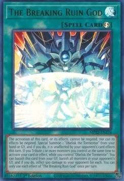 The Breaking Ruin God⁣ - 2022 Tin of the Pharaoh's Gods⁣ (Ultra Rare)⁣ [274]