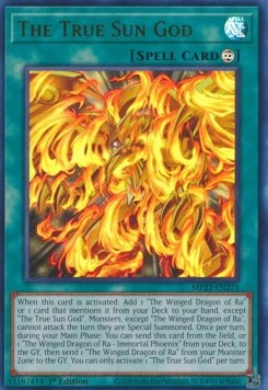 The True Sun God⁣ - 2022 Tin of the Pharaoh's Gods⁣ (Ultra Rare)⁣ [275]
